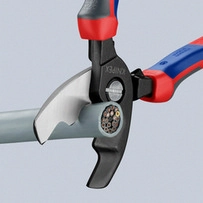Kabelové nůžky Knipex 95 12 200 200mm do průměru 20mm nebo 70mm2 (obrázek 4)