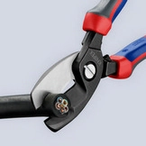 Kabelové nůžky Knipex 95 12 200 200mm do průměru 20mm nebo 70mm2 (obrázek 5)