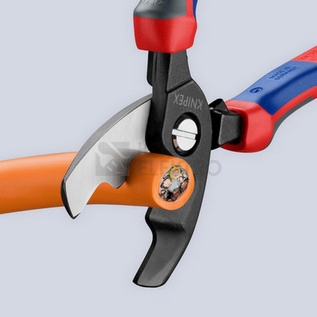 Obrázek produktu Kabelové nůžky Knipex 95 12 200 200mm do průměru 20mm nebo 70mm2 5