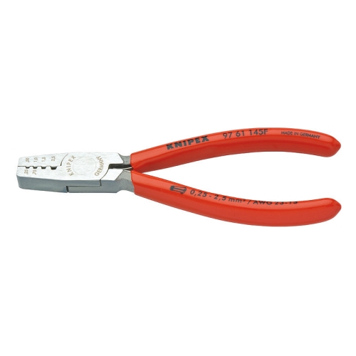 Levně Lisovací/krimpovací kleště Knipex 97 61 145 F 0,5-2,5mm2 na dutinky