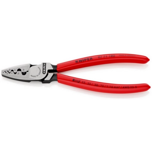 Lisovací/krimpovací kleště Knipex 97 71 180 0,5-16mm2 na dutinky