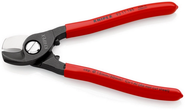 Kabelové nůžky Knipex 95 11 165 165mm do průměru 15mm nebo 50mm2 (obrázek 2)