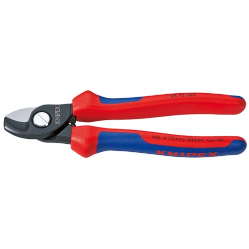 Levně Kabelové nůžky Knipex 95 12 165 165mm do průměru 15mm nebo 50mm2