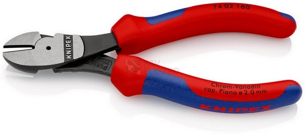 Obrázek produktu Štípací kleště Knipex 74 02 160 stranové 160mm 1