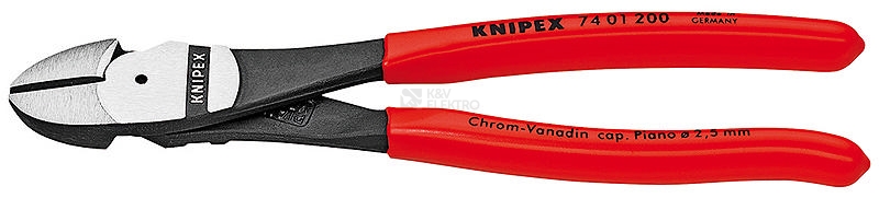 Obrázek produktu Štípací kleště Knipex 74 01 160 stranové 160mm 0