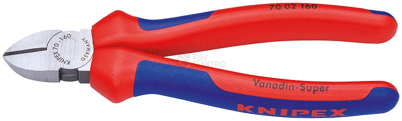 Obrázek produktu Štípací kleště Knipex 70 02 160 stranové 160mm 0