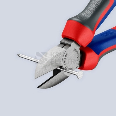 Obrázek produktu Štípací kleště Knipex 70 02 180 stranové 180mm 2