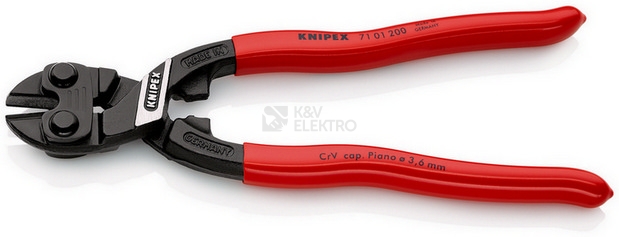 Obrázek produktu Štípací kleště na drát KNIPEX CoBolt 71 01 200mm 1