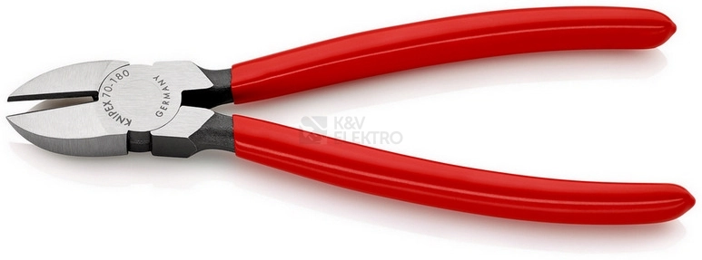 Obrázek produktu Štípací kleště Knipex 70 01 180 stranové 180mm 1