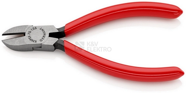 Obrázek produktu Štípací kleště Knipex 70 01 125 stranové 125mm 1