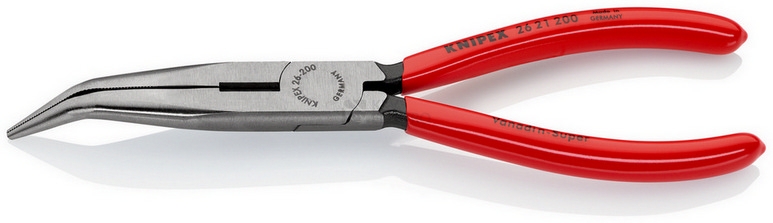 Obrázek produktu Kleště Knipex 26 21 200 půlkulaté zahnuté 200mm 0