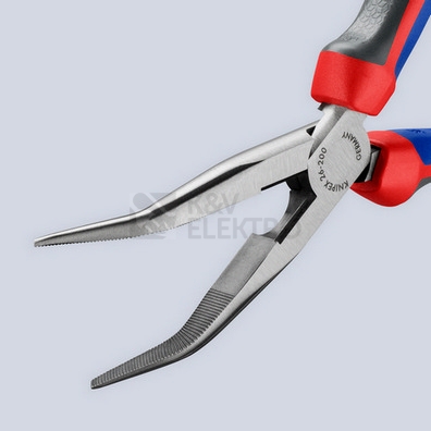 Obrázek produktu Kleště Knipex 26 22 200 půlkulaté zahnuté 200mm 4