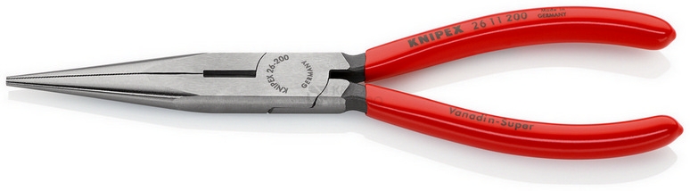 Obrázek produktu  Kleště Knipex 26 11 200 půlkulaté přímé 200 mm 0