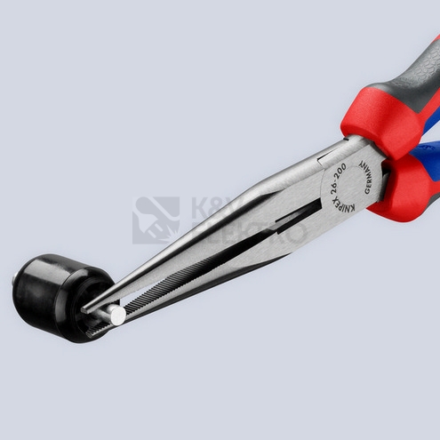 Obrázek produktu Kleště Knipex 26 12 200 půlkulaté 200mm 7