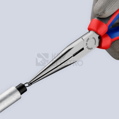 Obrázek produktu Kleště Knipex 26 12 200 půlkulaté 200mm 8