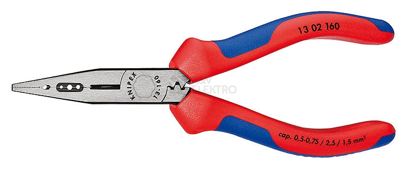 Obrázek produktu Multikleště Knipex 13 02 160 elektroinstalační 160mm 0