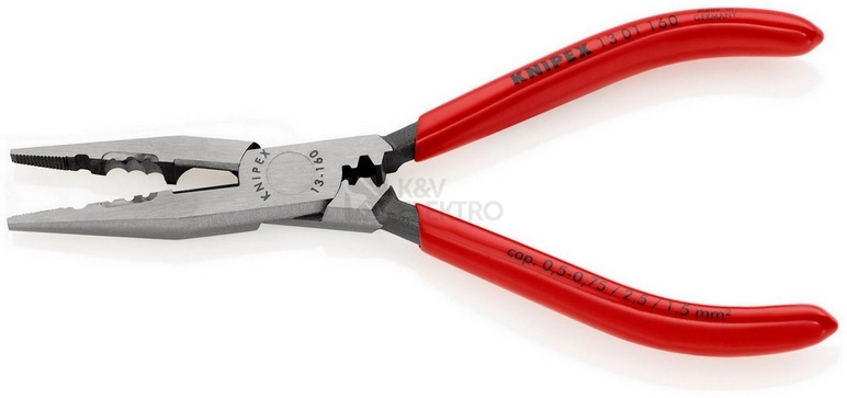 Obrázek produktu Multikleště Knipex 13 01 160 elektroinstalační 160mm 1