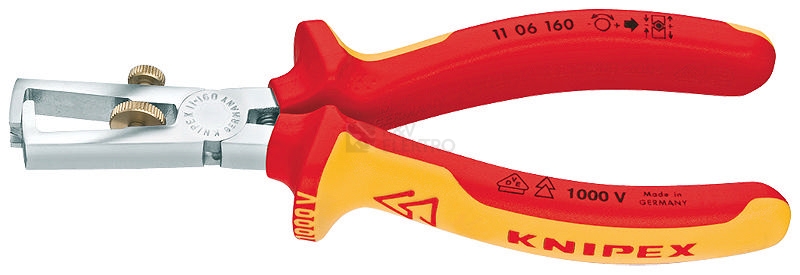 Obrázek produktu Odizolovací kleště Knipex 11 06 160 160mm VDE 1000V 0