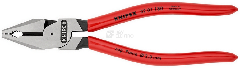 Obrázek produktu KOMBINOVANE KLESTE 180MM 02 01 180 0