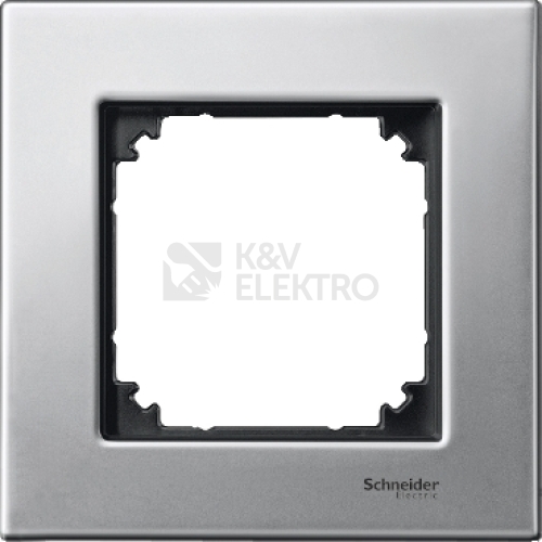 Schneider Merten rámeček 1násobný M-Elegance Platinum Silver