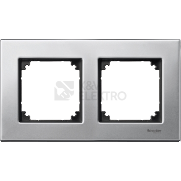 Obrázek produktu Schneider Merten M-Elegance dvojrámeček Platinum Silver 0