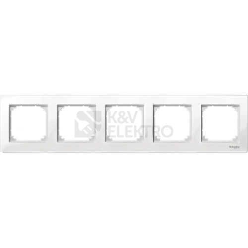  Schneider Merten rámeček M-Plan MTN515519 pětinásobný Polar