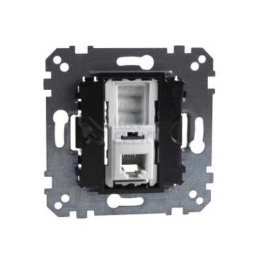 Obrázek produktu Schneider Merten mechanismus telefonní zásuvka RJ12 4 pólová MTN463501 0