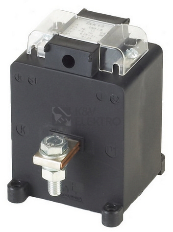 Obrázek produktu Měřicí transformátor CLA 1.2 - 150/5 A - 10 VA - 0,5 - FS5 - 120% závitové provedení šroub M10 0