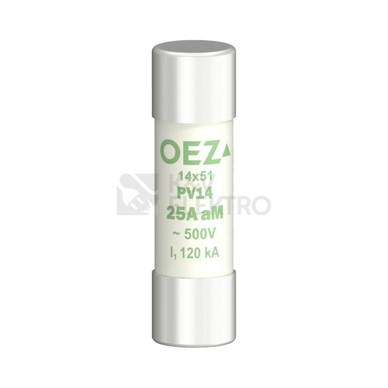 Obrázek produktu Pojistka válcová OEZ PV14 25A aM 0