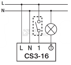 Obrázek produktu Multifunkční časový spínač ELEKTROBOCK CS3-16 1