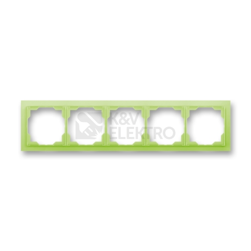 ABB Neo pětirámeček ledová zelená 3901M-A00150 42
