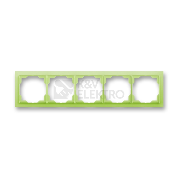 Obrázek produktu ABB Neo pětirámeček ledová zelená 3901M-A00150 42 0