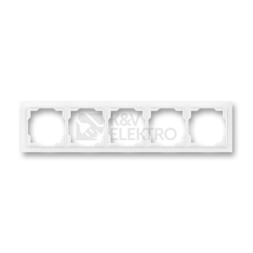 ABB Neo pětirámeček ledová bílá 3901M-A00150 01