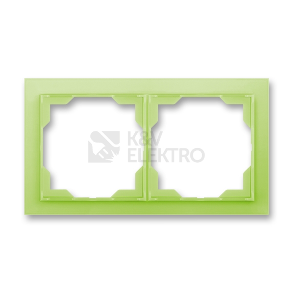 Obrázek produktu ABB Neo dvojrámeček ledová zelená 3901M-A00120 42 0