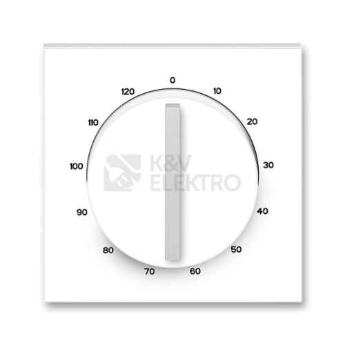 ABB Neo kryt ovládače časového mechanického bílá/ledová bílá 3294M-A00160 01