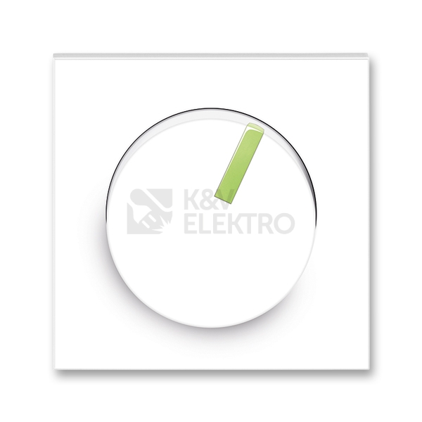 Obrázek produktu ABB Neo kryt stmívače s otočným ovladačem bílá/ledová zelená 3294M-A00123 42 0