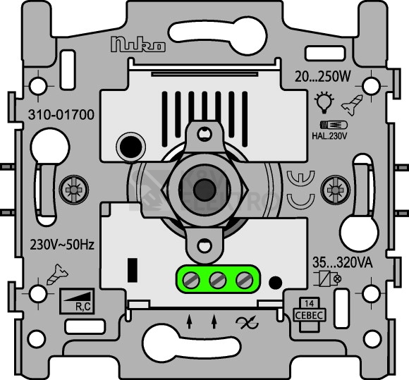 Obrázek produktu 310-01700 OTOC. STMIVAC 35-320VA 0