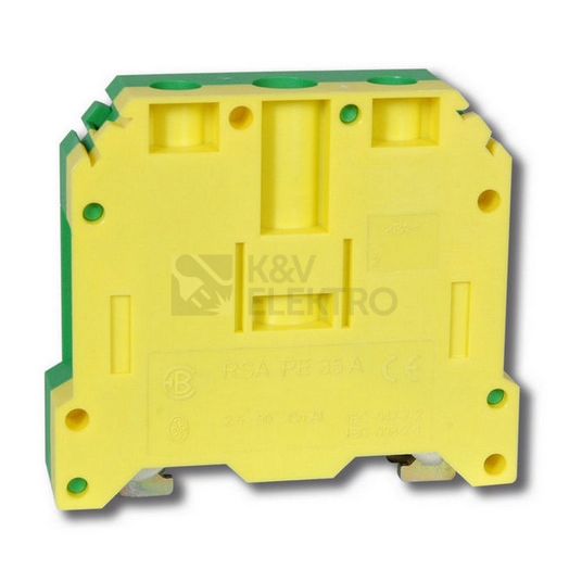 Obrázek produktu Svorka Elektro Bečov RSA PE 35 A zelenožlutá A571231 0