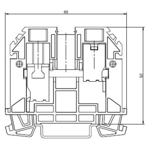 Svorka Elektro Bečov RSA 35 A čokoládová A171151