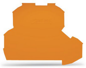 Bočnice koncová WAGO, oranžová, 2002-2292