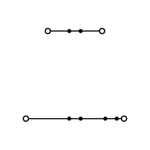 Svorka řadová WAGO, 2 patrová, šedá, 2002-2231 (obrázek 3)