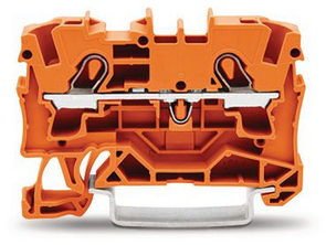 Svorka řadová WAGO, 4, oranžová, 2004-1202