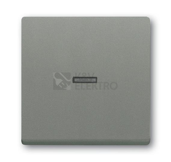 Obrázek produktu ABB kryt vypínače metalická šedá 3559B-A00653803 Solo,Solo Carat, Busch-axcent 0