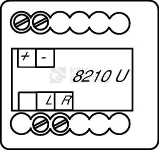 Obrázek produktu ABB předzesilovač pro audiosignál (AudioWorld) 8200-0-0108 (2CKA008200A0108) 1