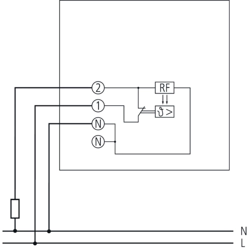 Termostat pokojový Theben RAMSES 701 7010001 (obrázek 3)