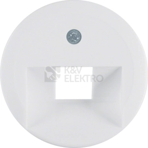 Obrázek produktu Berker Serie 1930 kryt komunikační zásuvky lesklá bílá 1407 0