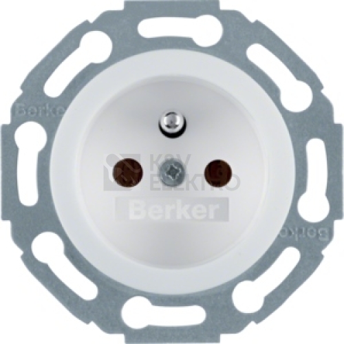  Berker Serie 1930 zásuvka bezšroubová lesklá bílá 676879
