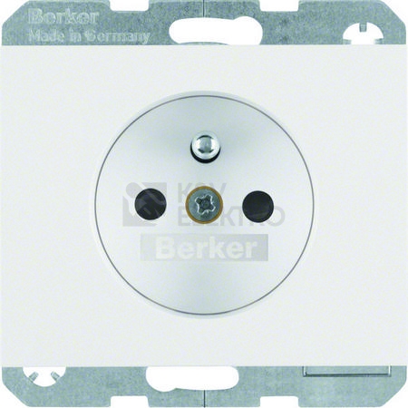 Obrázek produktu Berker zásuvka polární bílá lesklá 6765757009 0