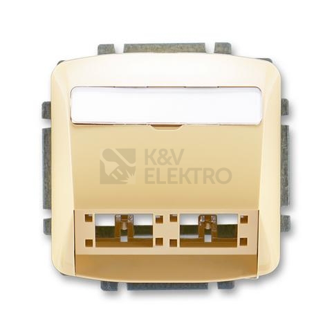 Obrázek produktu ABB Tango kryt zásuvky komunikační (pro prvky R M freenet) béžová 5014A-A00420 D 0