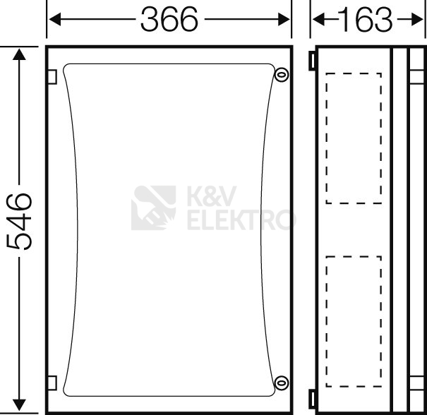 Obrázek produktu PRAZDNA SKRIN FP 0411 310x490x140 1